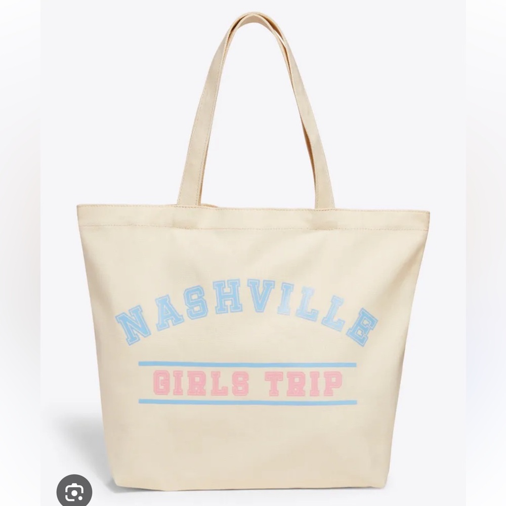 Nashville Girls Trip Cotton Tote